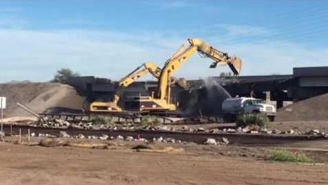 Watch: Demolition of I-10 Bridge